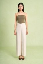 Fashionable slim wool t-shirt