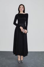 High-quality, stretchy, off-the-shoulder sweater