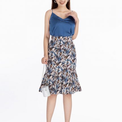 Silk tank top