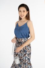 Silk tank top